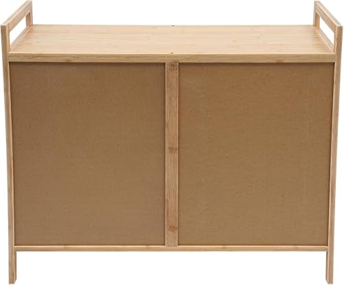 Tilt-Out Laundry Hamper Cabinet with Removable Liner Bags
