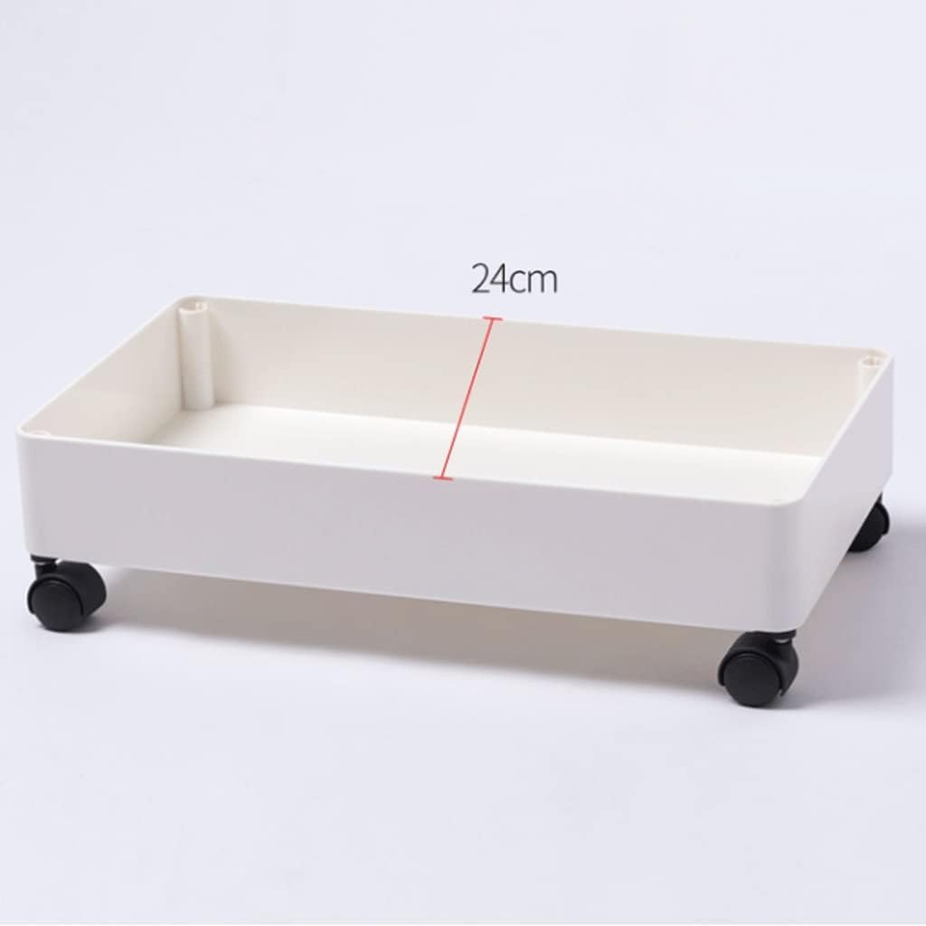 4-Tier Slim Rolling Utility Storage Cart