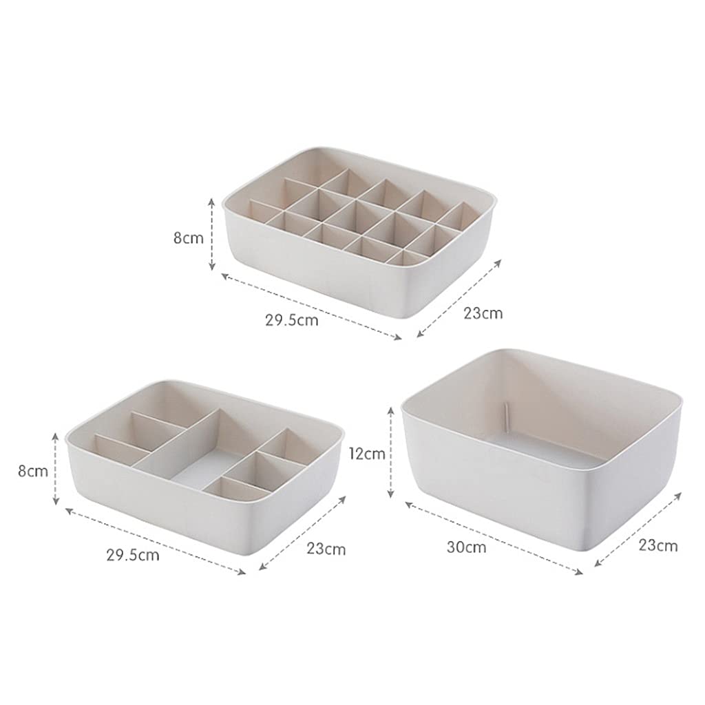 Drawer Organizer Box for Underwear, Socks & Accessories