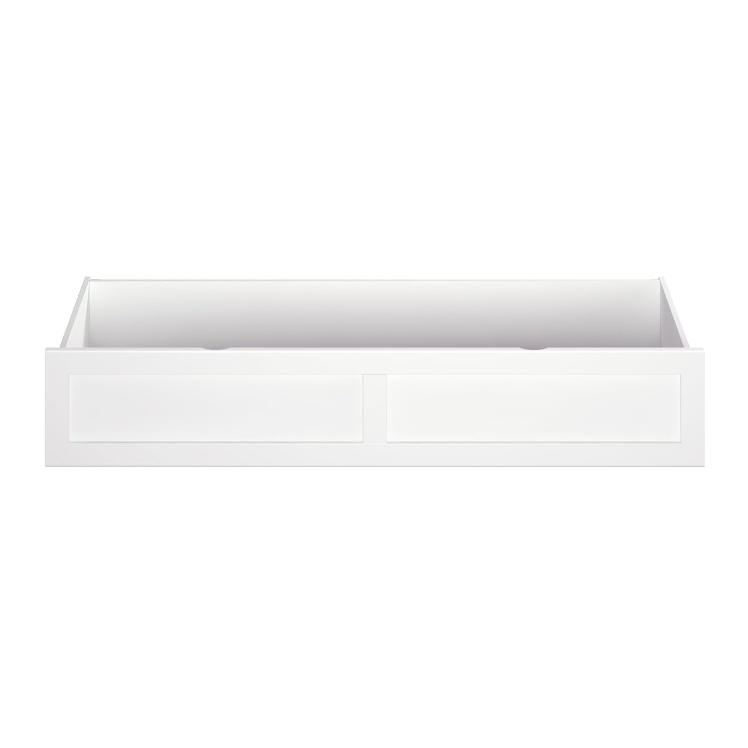HomeStock Queen Under-Bed Storage Drawer in White