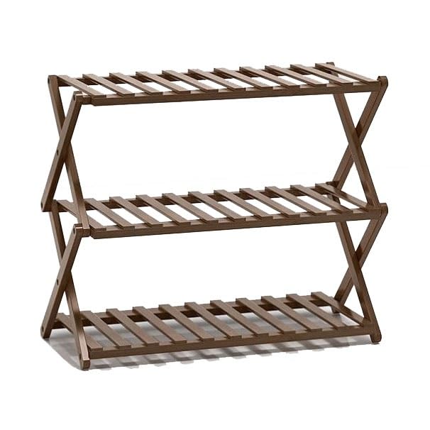 Foldable 3-Tier Freestanding Shoe Rack