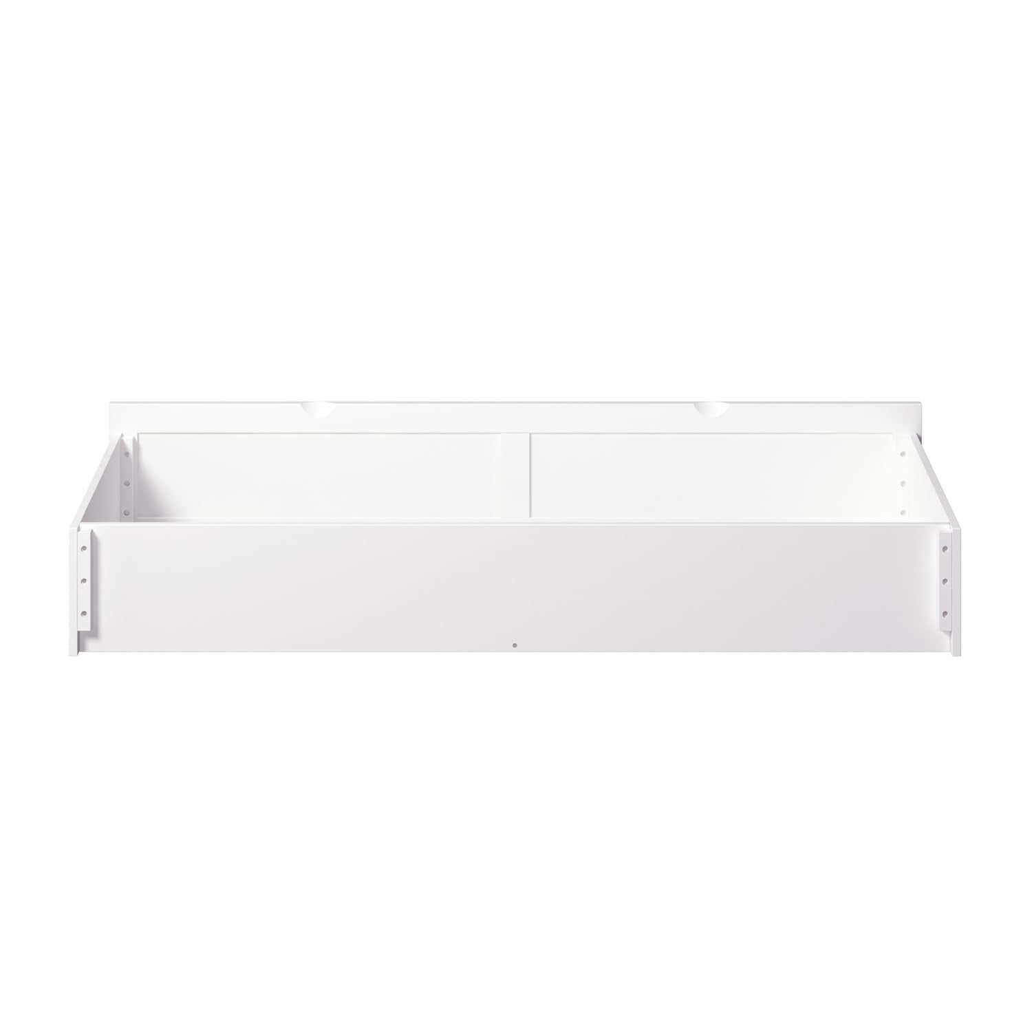HomeStock Queen Under-Bed Storage Drawer in White