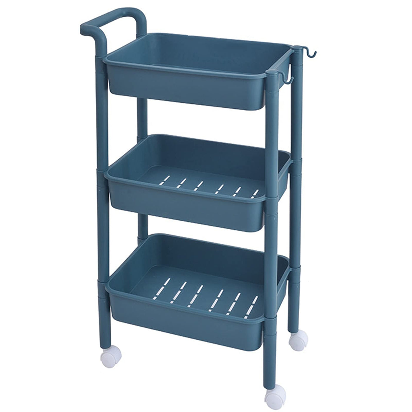 3-Tier Rolling Utility Storage Cart