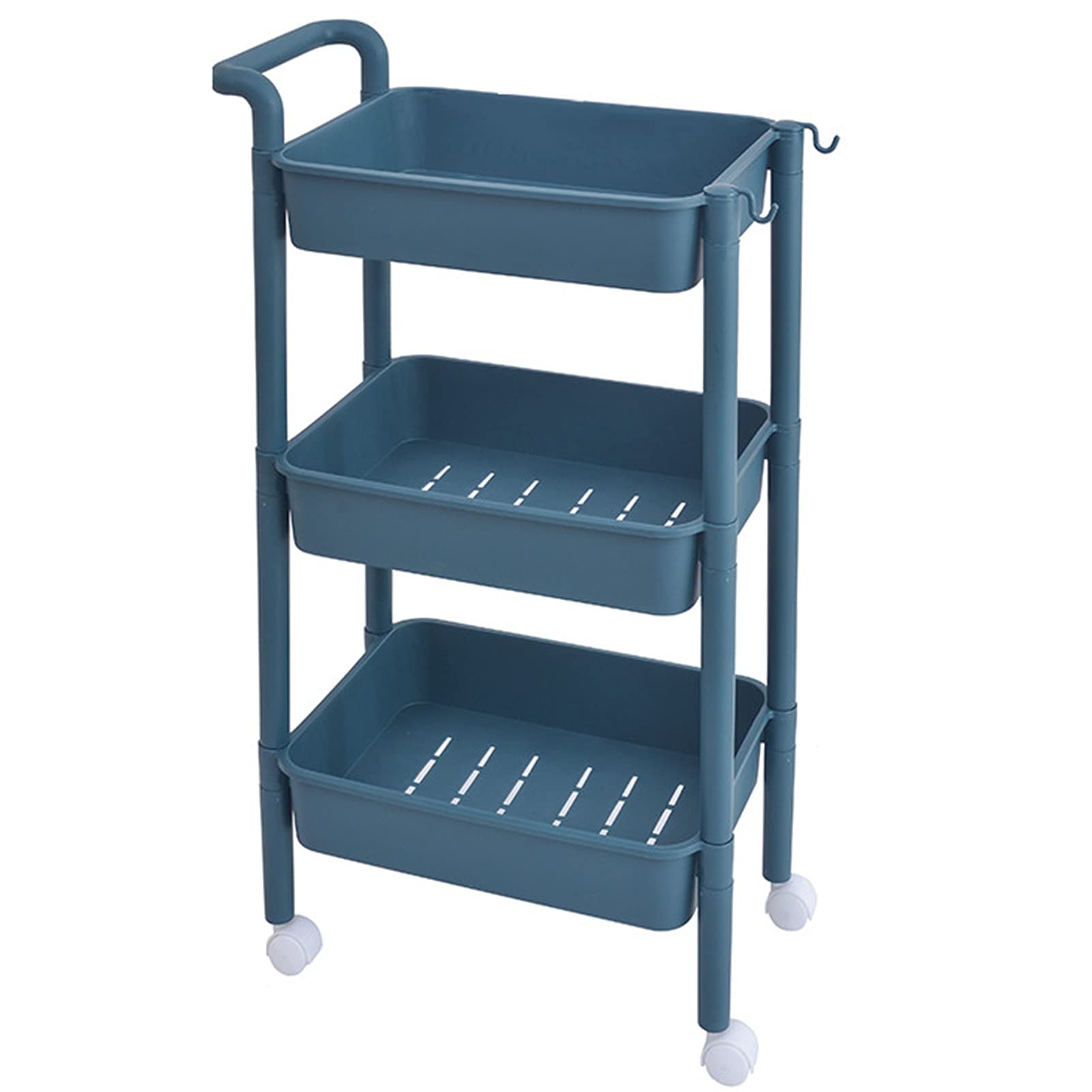 3-Tier Rolling Utility Storage Cart