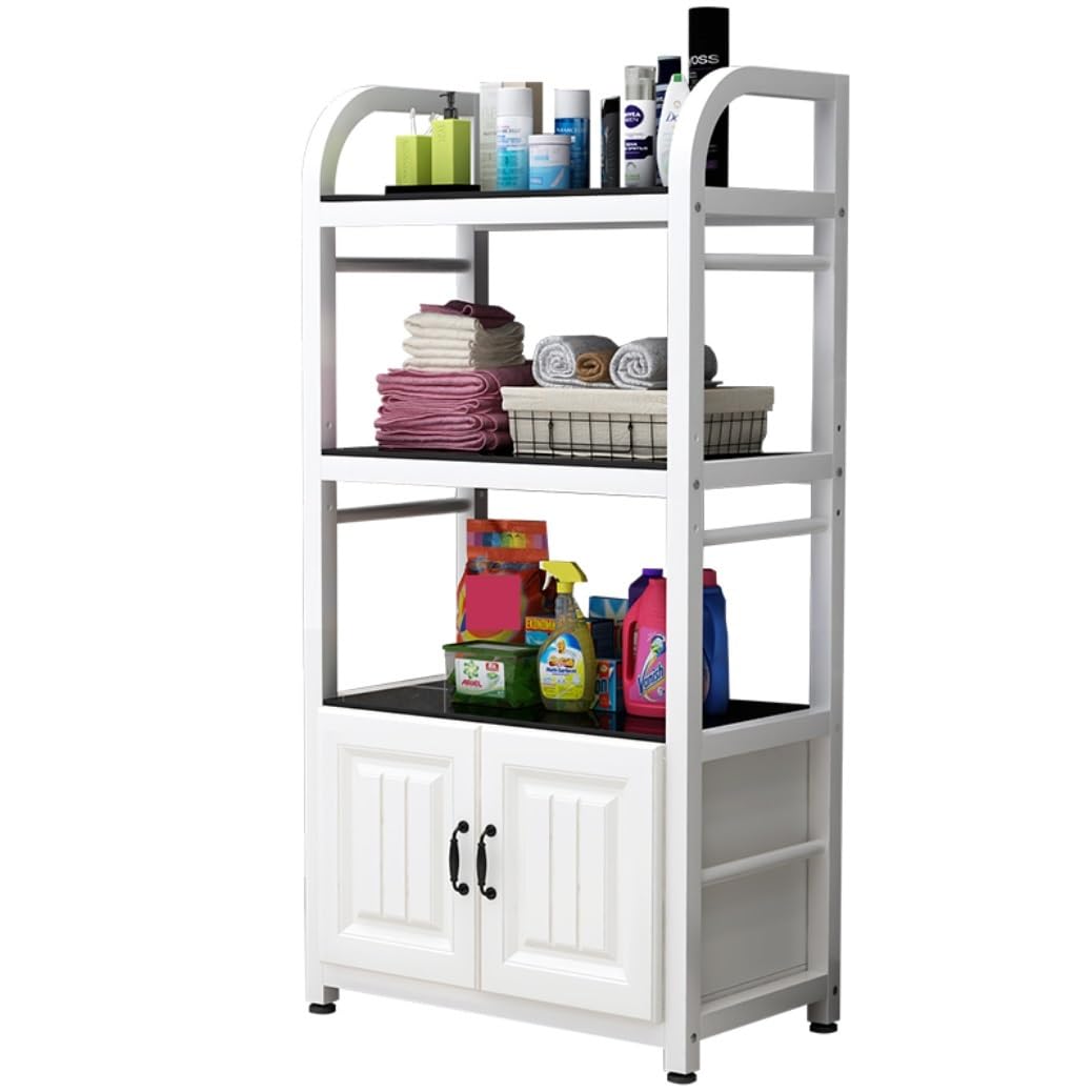 Kitchen Microwave Storage Rack with Shelves