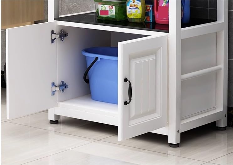 Kitchen Microwave Storage Rack with Shelves
