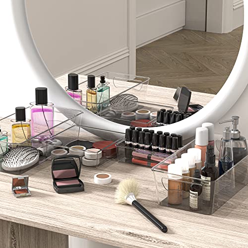 Simple Houseware Clear Storage Bins Organizer for Freezer, Fridge
