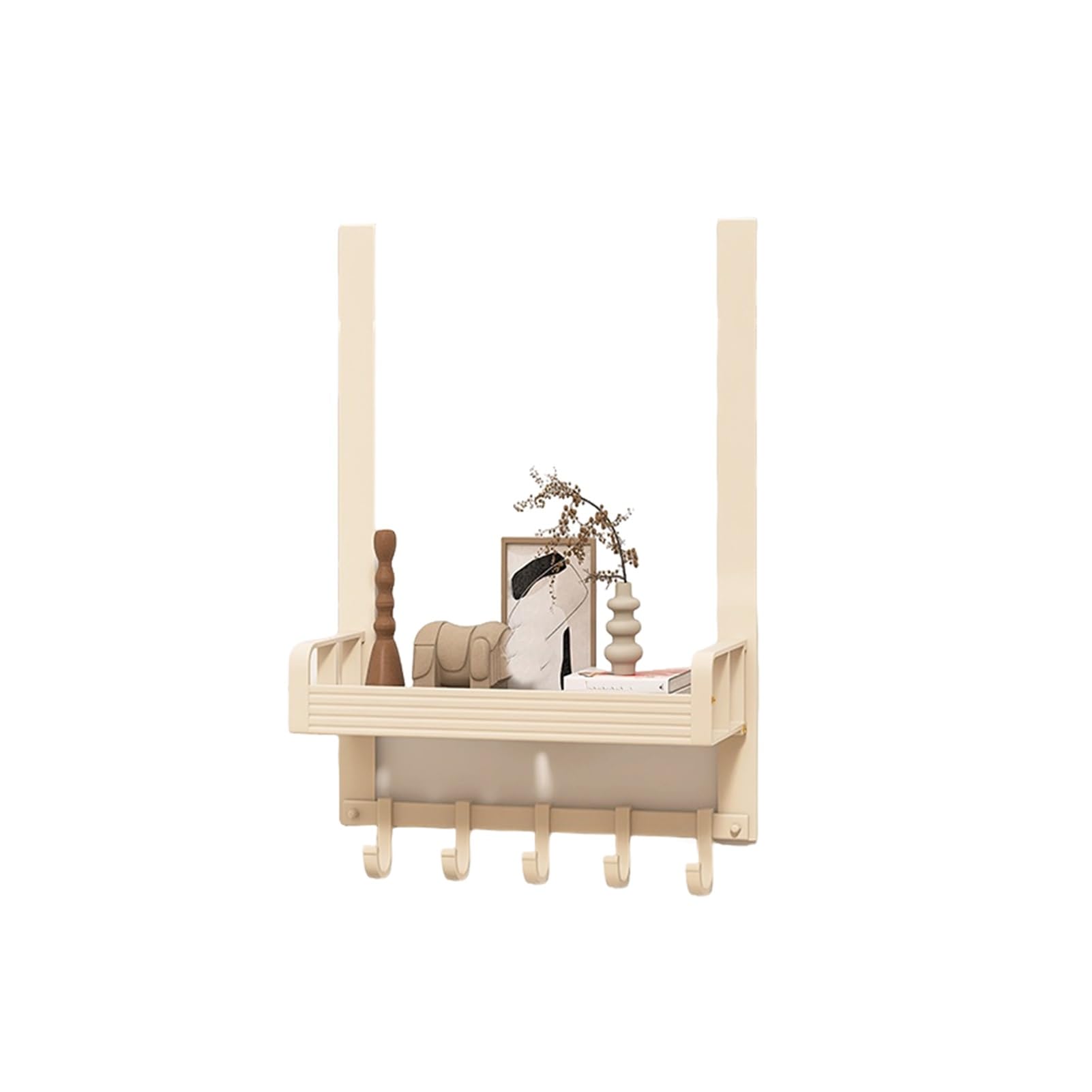 Over-the-Door Storage Organizer with Baskets & Hooks