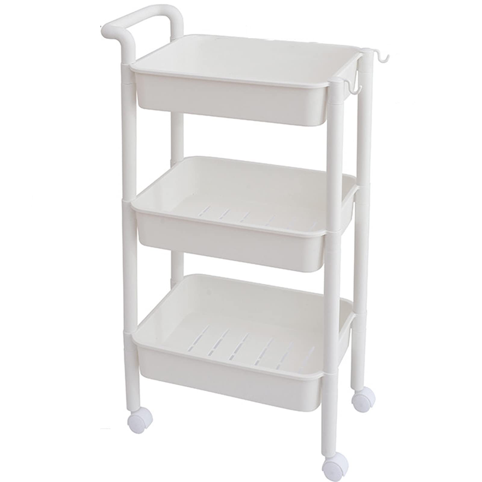 3-Tier Rolling Utility Storage Cart