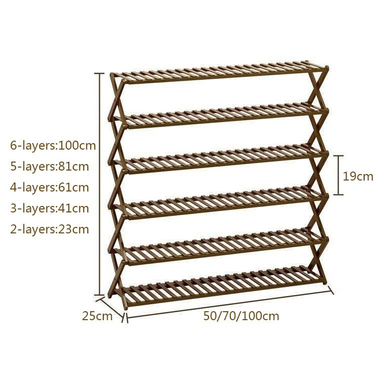 Foldable 3-Tier Freestanding Shoe Rack