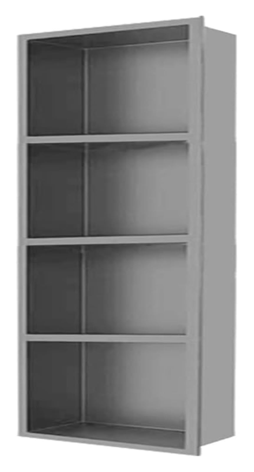 Stainless Steel Recessed Shower Storage Shelf