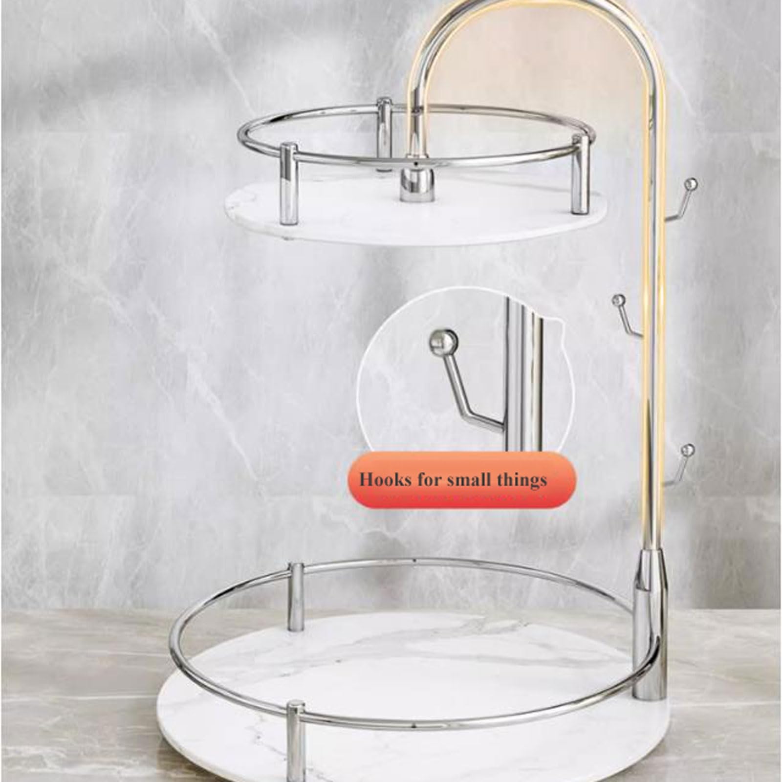 2-Tier Countertop Makeup & Cosmetic Organizer