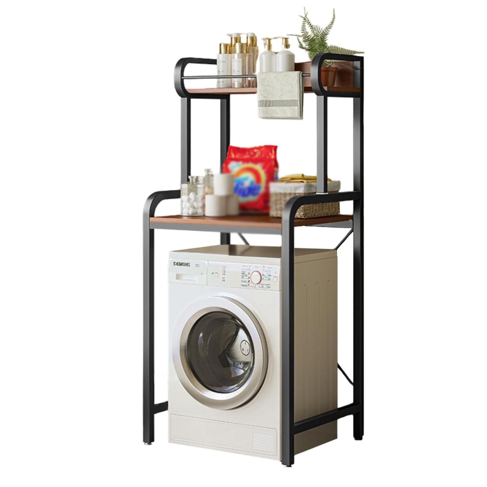 2-Tier Over-Washer Steel Storage Rack