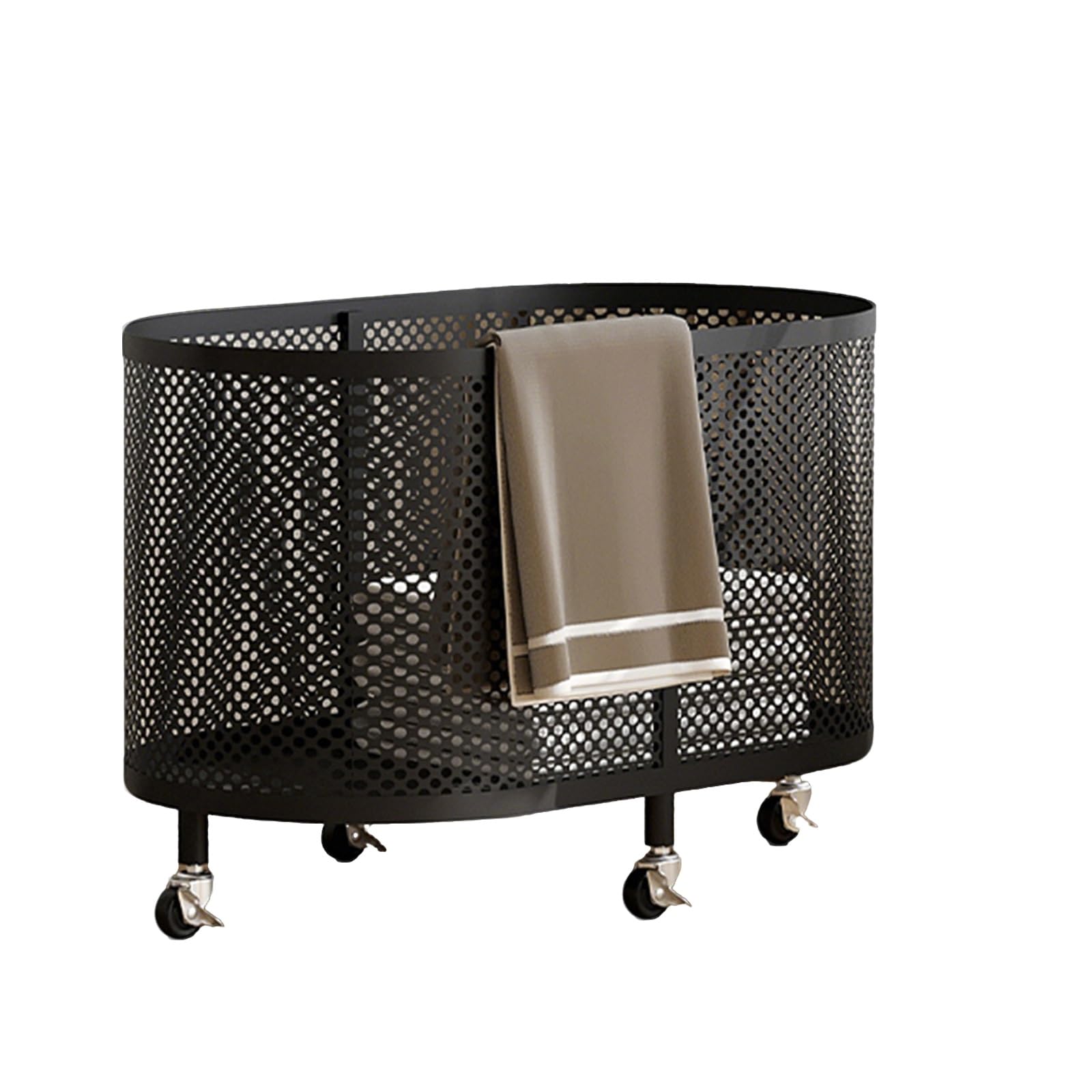 Slim Rolling Laundry Hamper with Wheels