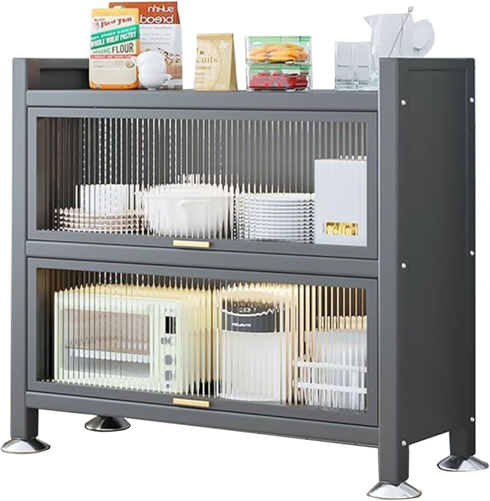 Adjustable Metal Microwave Storage Rack
