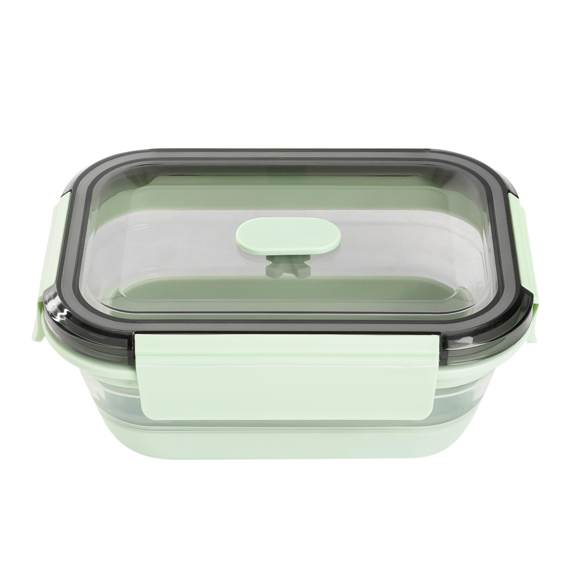 Restaurantware Green Plastic Airtight Food Storage Container