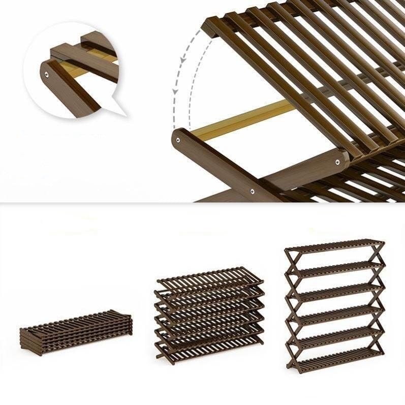 Foldable 3-Tier Freestanding Shoe Rack