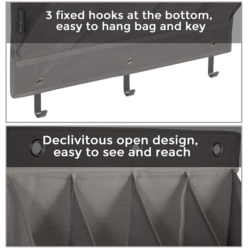 12-Pocket Over-the-Door Shoe Organizer