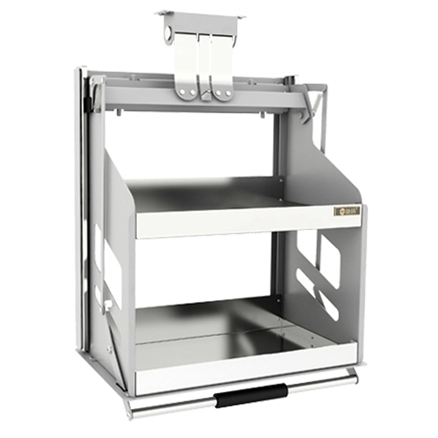 2-Tier Pull-Down Cabinet Organizer