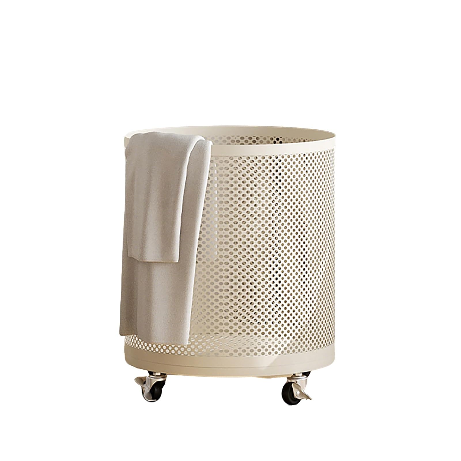 Slim Rolling Laundry Hamper with Wheels