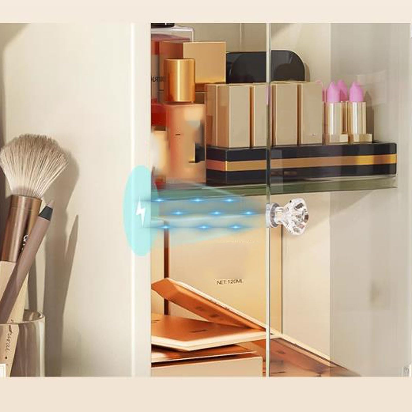 Makeup & Skincare Storage Organizer with Doors