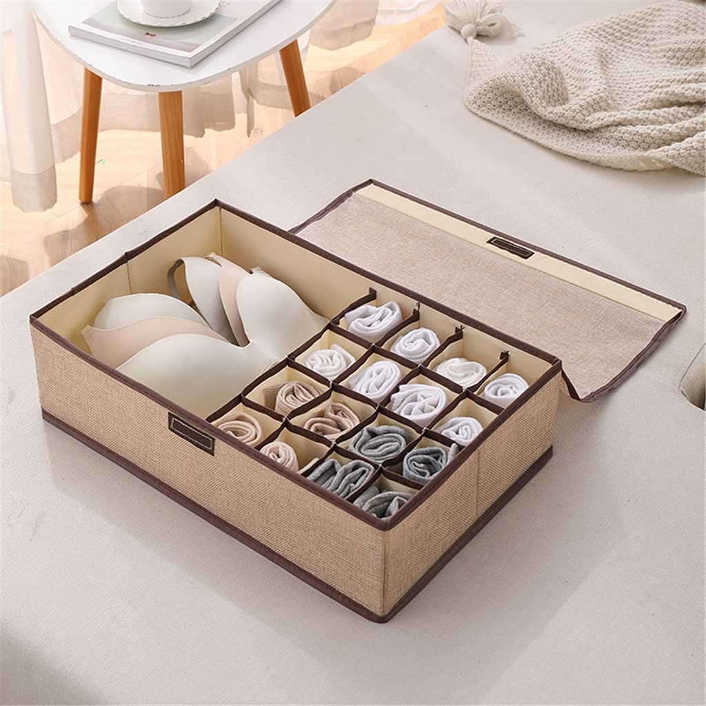 QWERAXZG Underwear Storage Drawer Socks Divider Bra Box