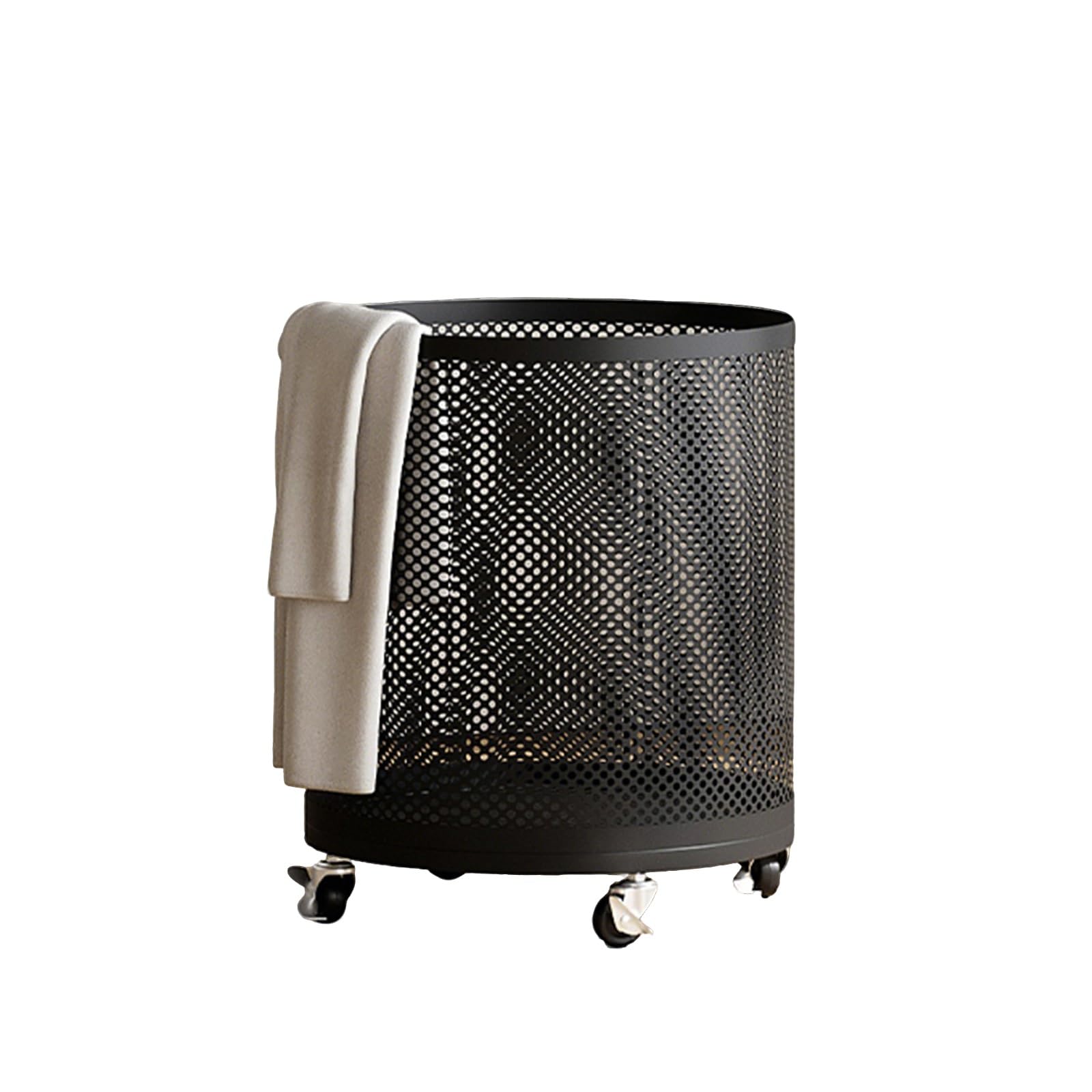 Slim Rolling Laundry Hamper with Wheels