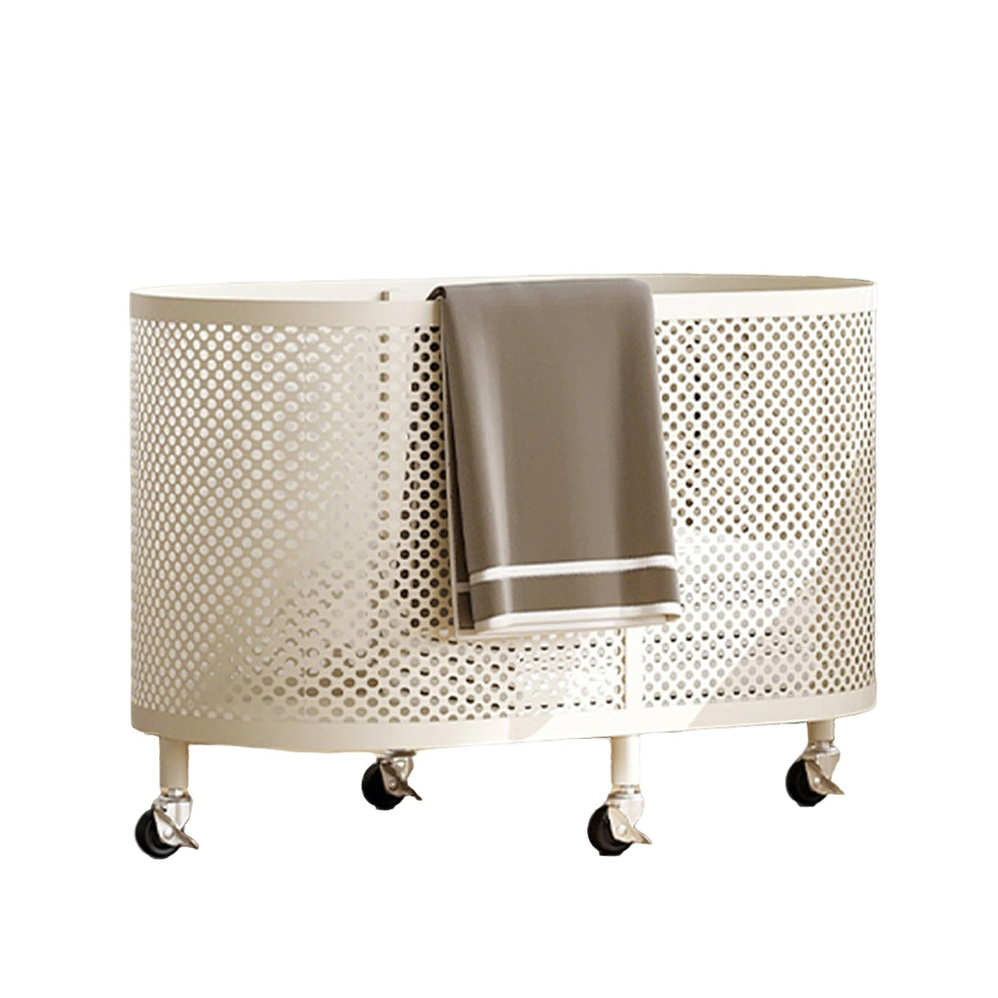 Slim Rolling Laundry Hamper with Wheels