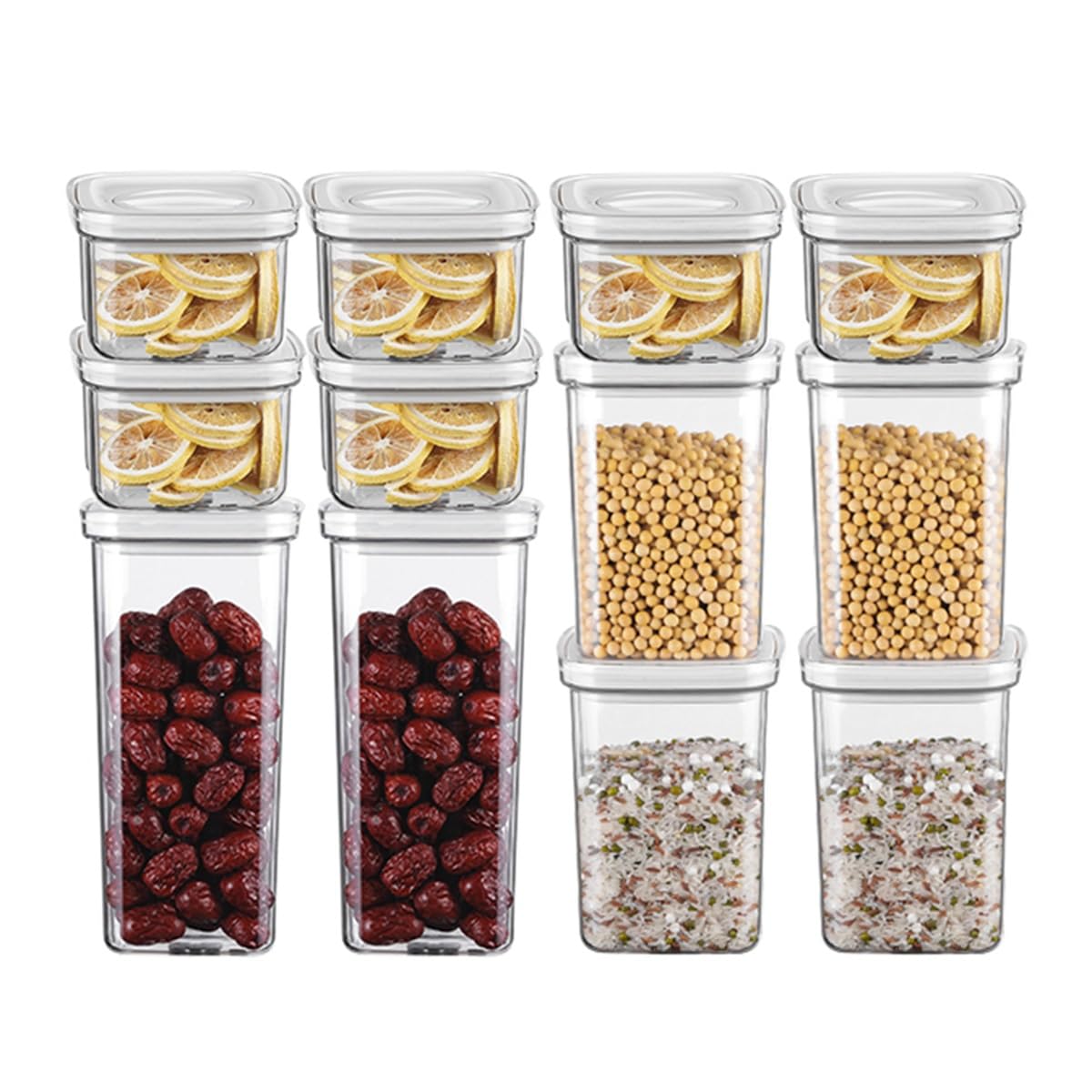 Airtight Pantry Food Storage Container Set