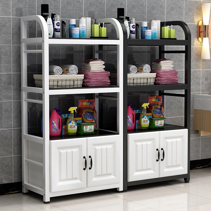 Kitchen Microwave Storage Rack with Shelves