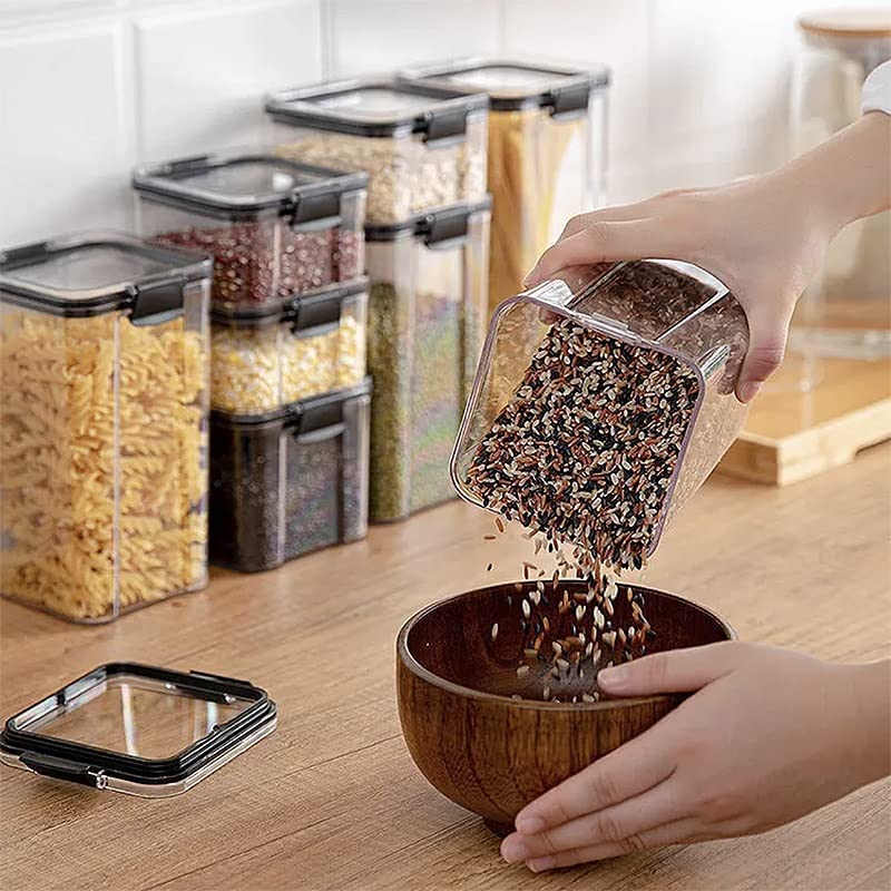 Stackable Airtight Food Storage Containers – 3 Piece Set