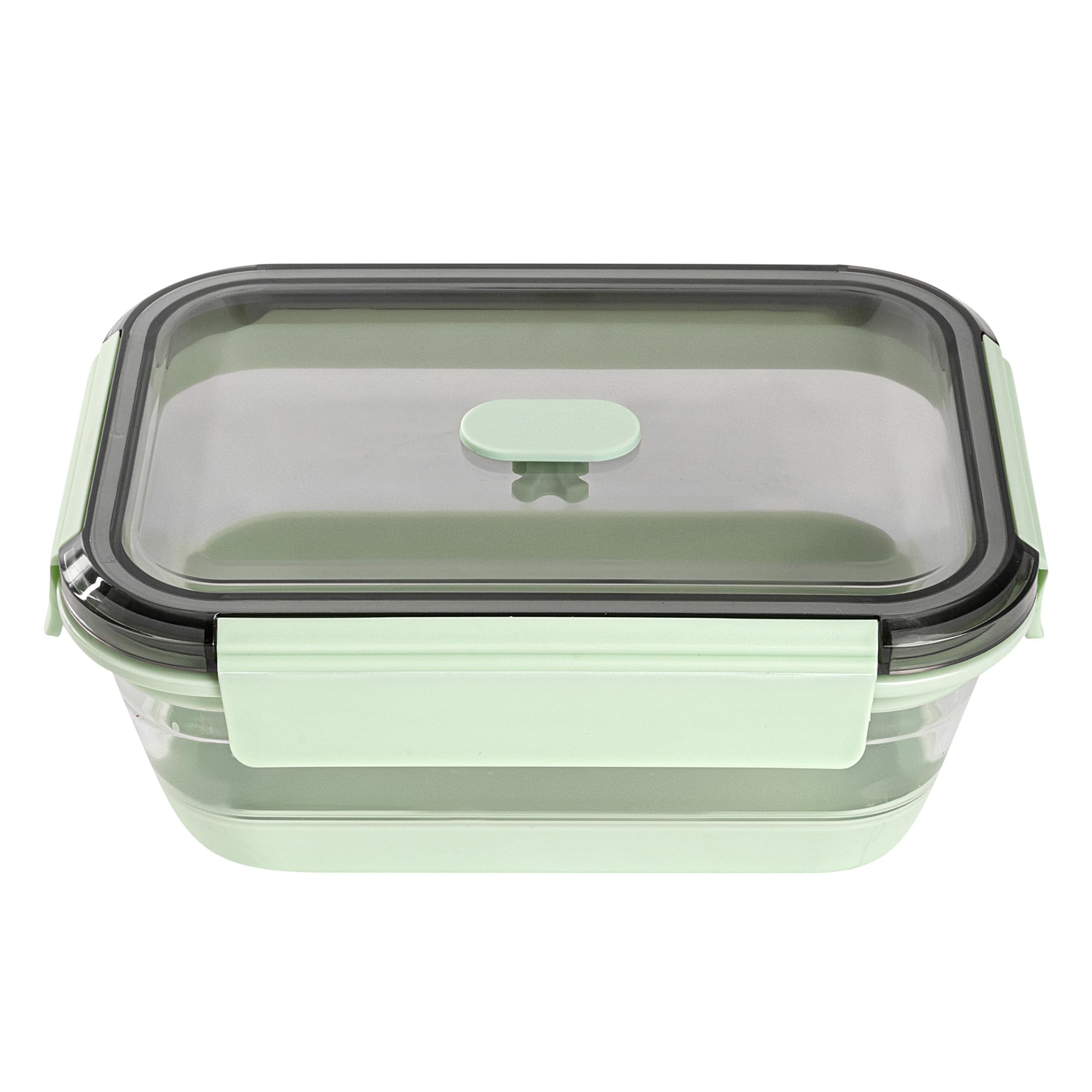 Restaurantware Green Plastic Airtight Food Storage Container