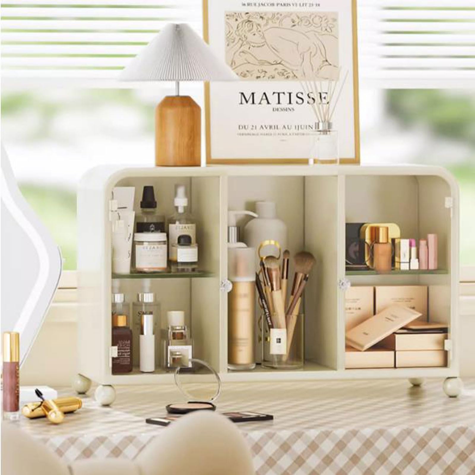Makeup & Skincare Storage Organizer with Doors