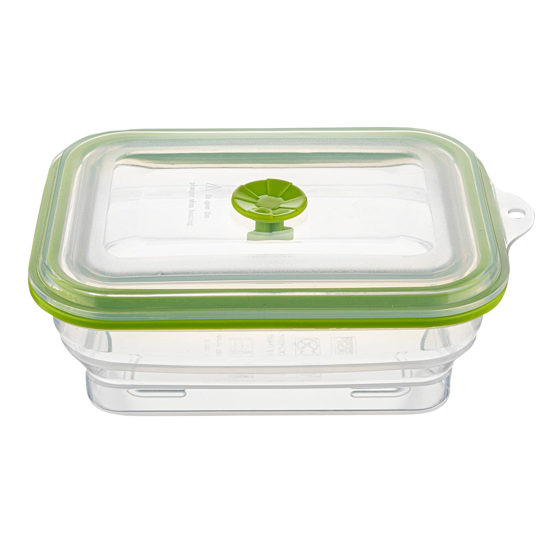 Restaurantware Green Plastic Airtight Food Storage Container