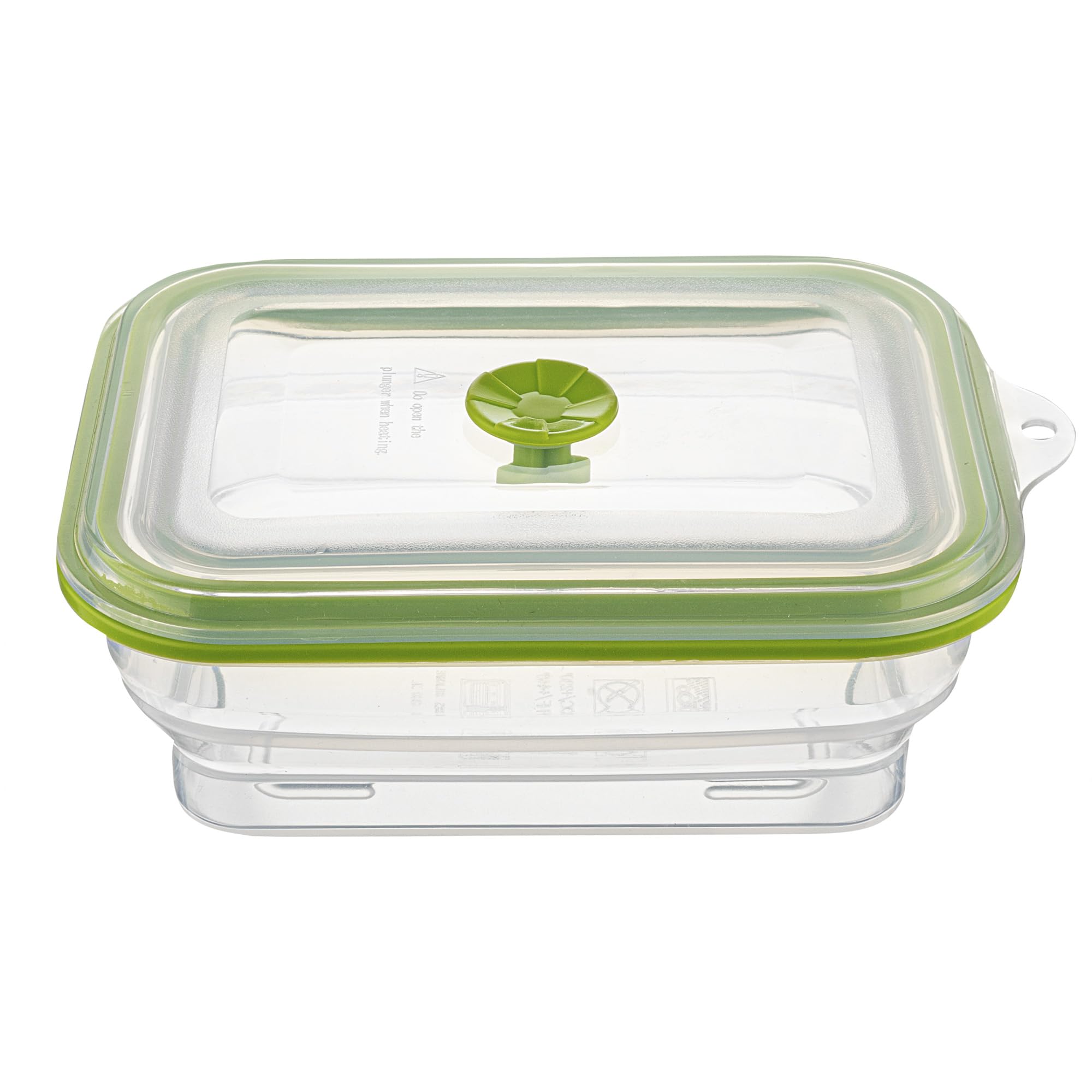 Restaurantware Green Plastic Airtight Food Storage Container
