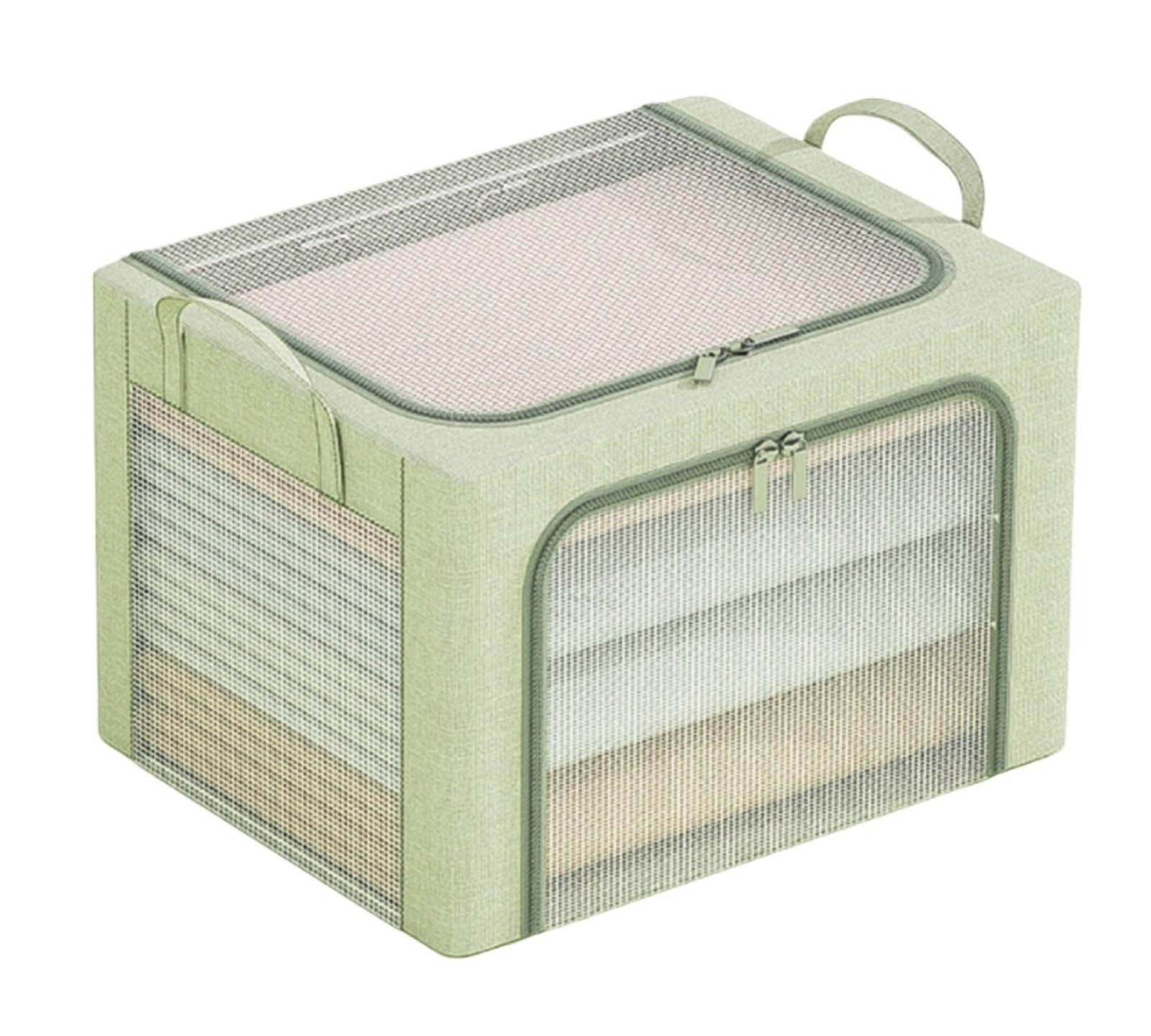 Foldable Transparent Clothing & Bedding Storage Bag