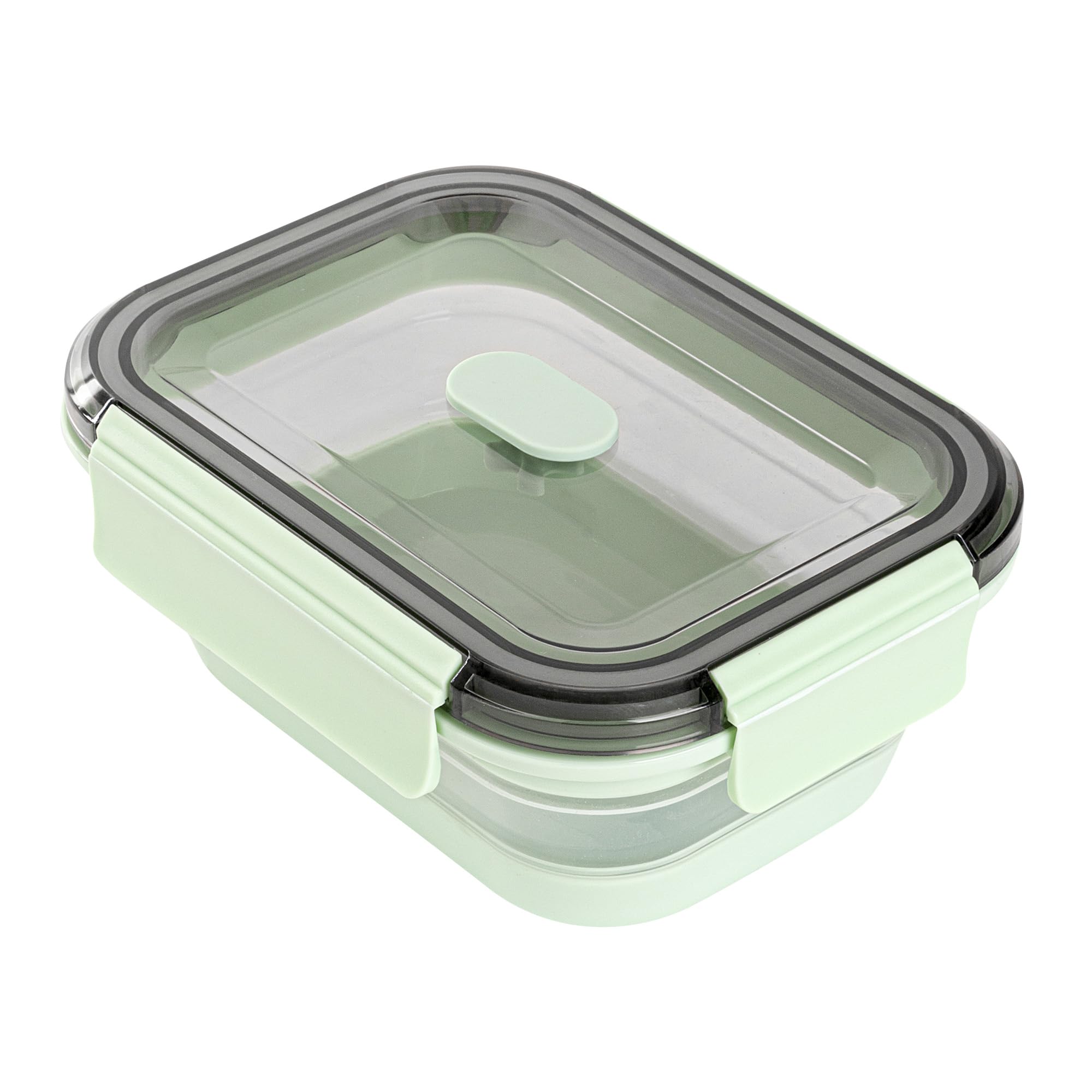 Restaurantware Green Plastic Airtight Food Storage Container