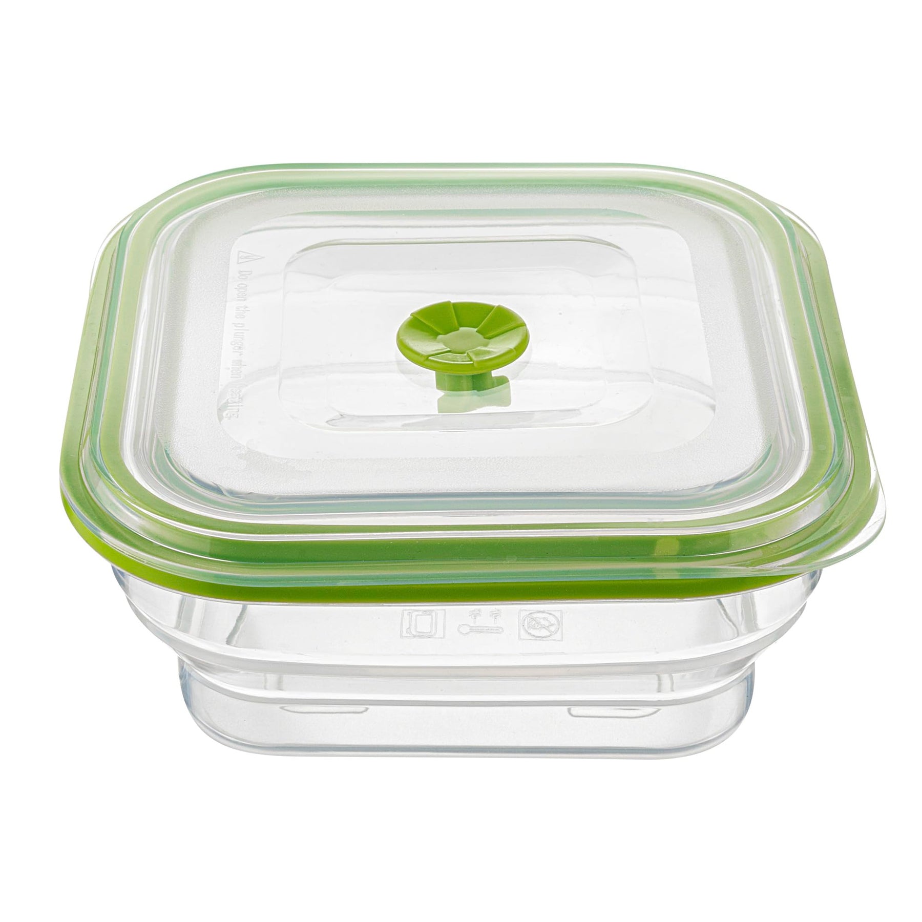 Restaurantware Green Plastic Airtight Food Storage Container