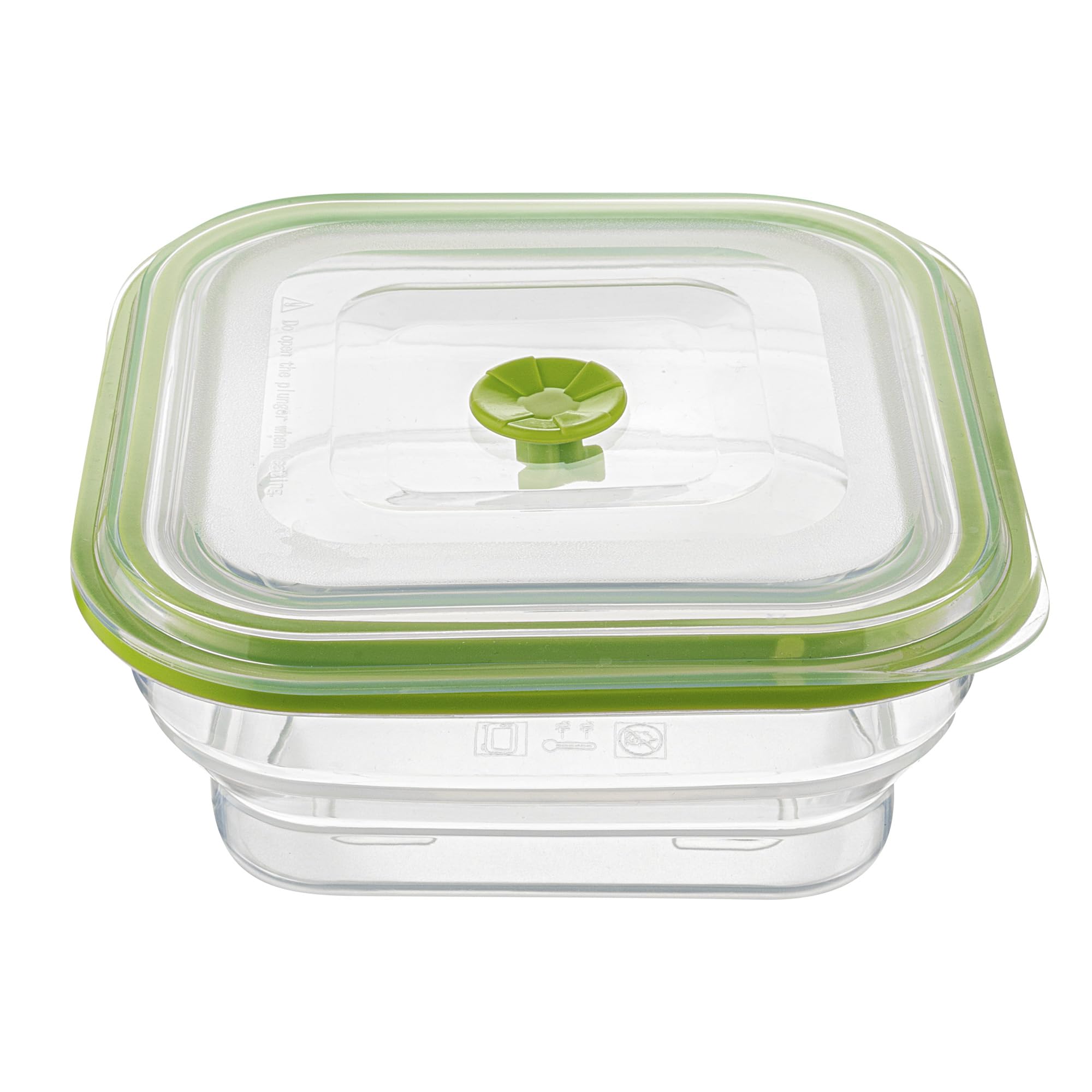 Restaurantware Green Plastic Airtight Food Storage Container