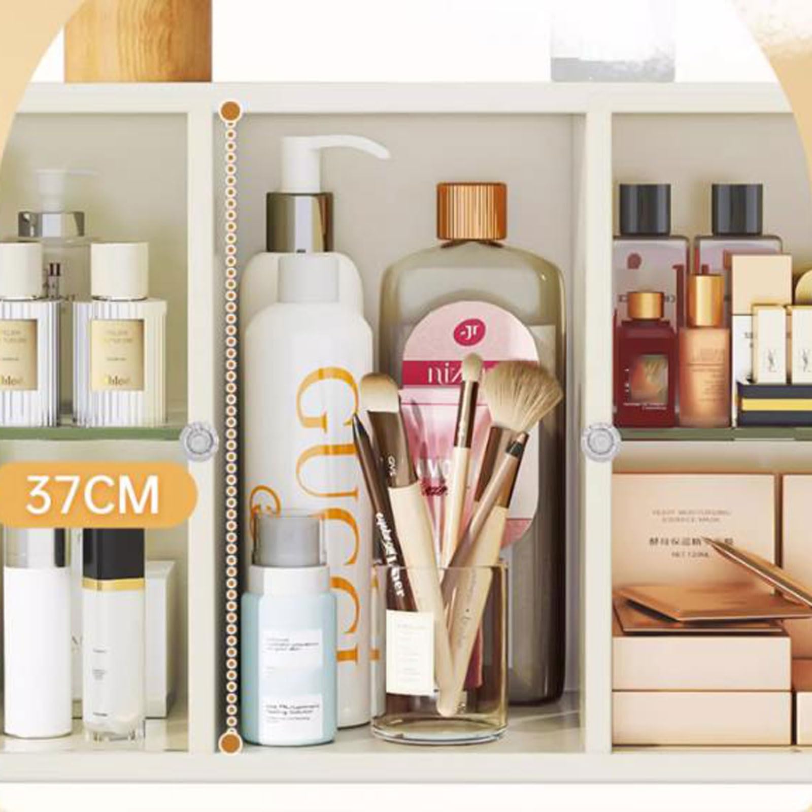 Makeup & Skincare Storage Organizer with Doors