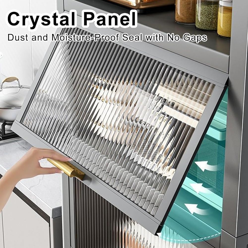 Adjustable Metal Microwave Storage Rack