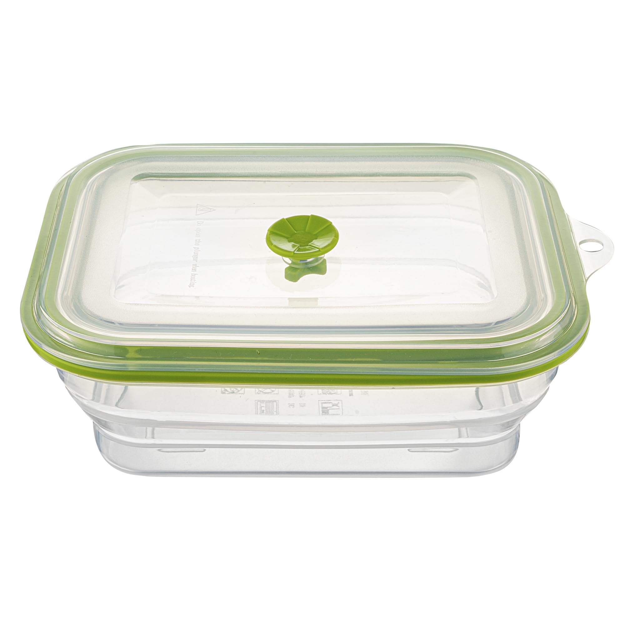Restaurantware Green Plastic Airtight Food Storage Container