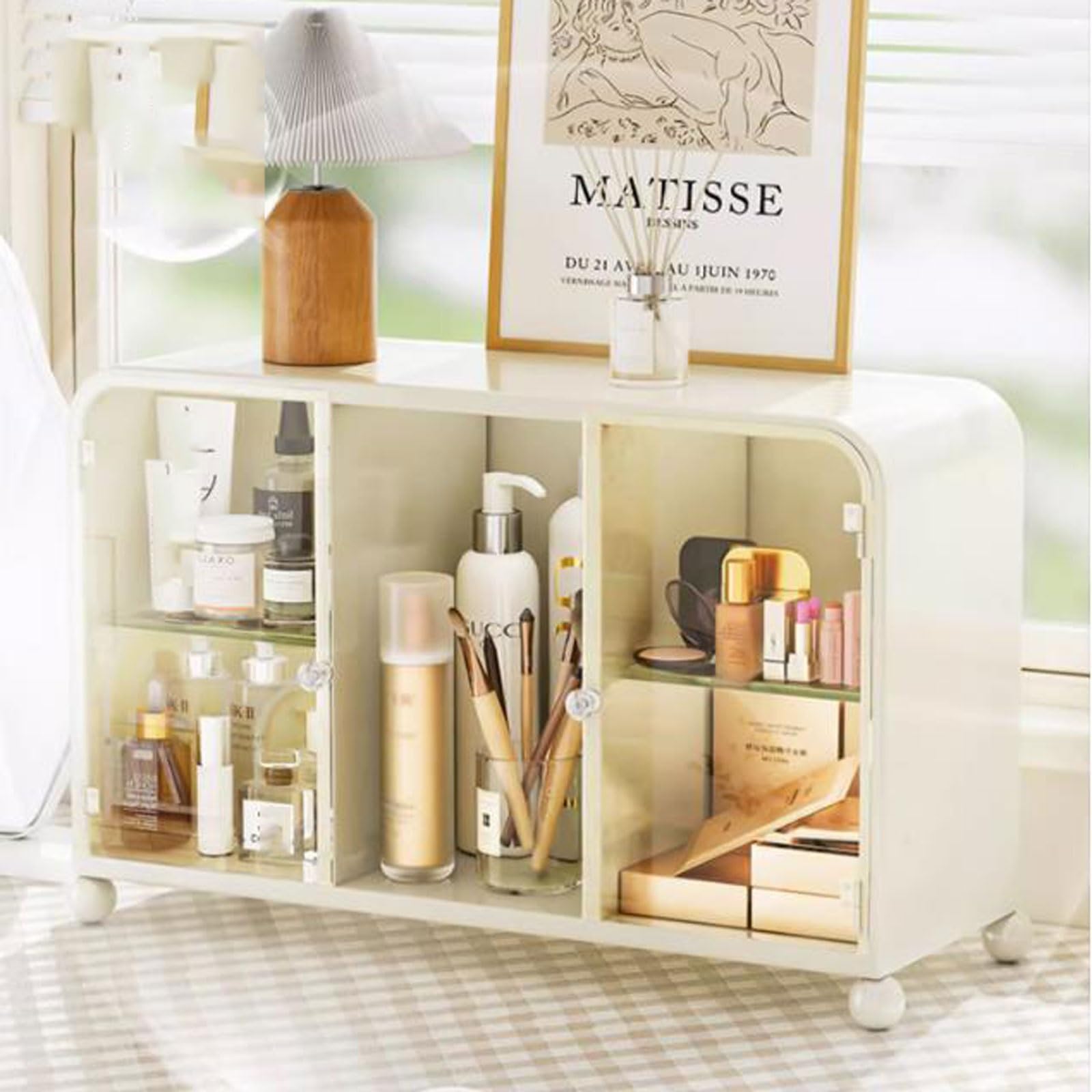 Makeup & Skincare Storage Organizer with Doors