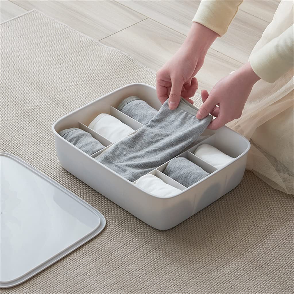 Drawer Organizer Box for Underwear, Socks & Accessories