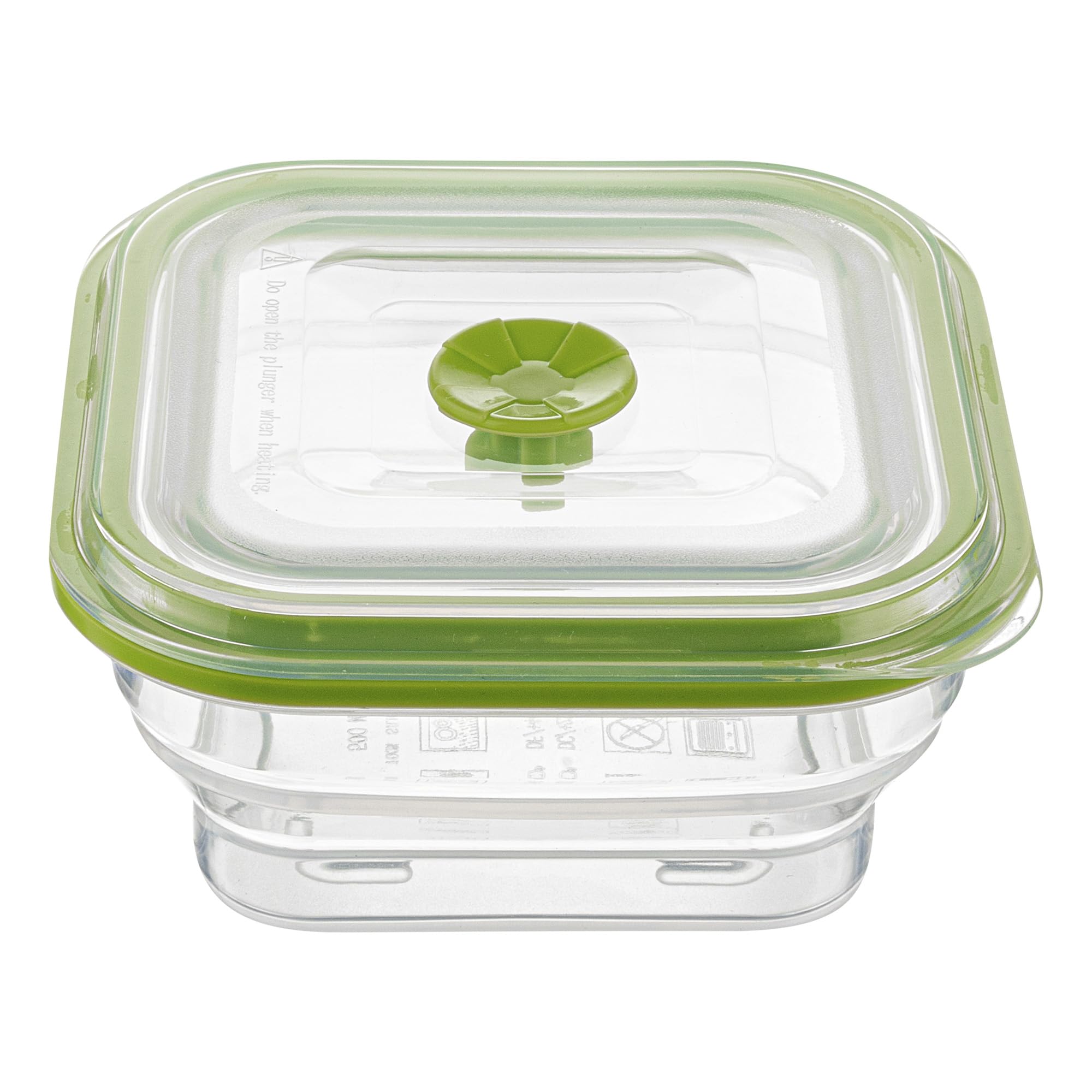Restaurantware Green Plastic Airtight Food Storage Container