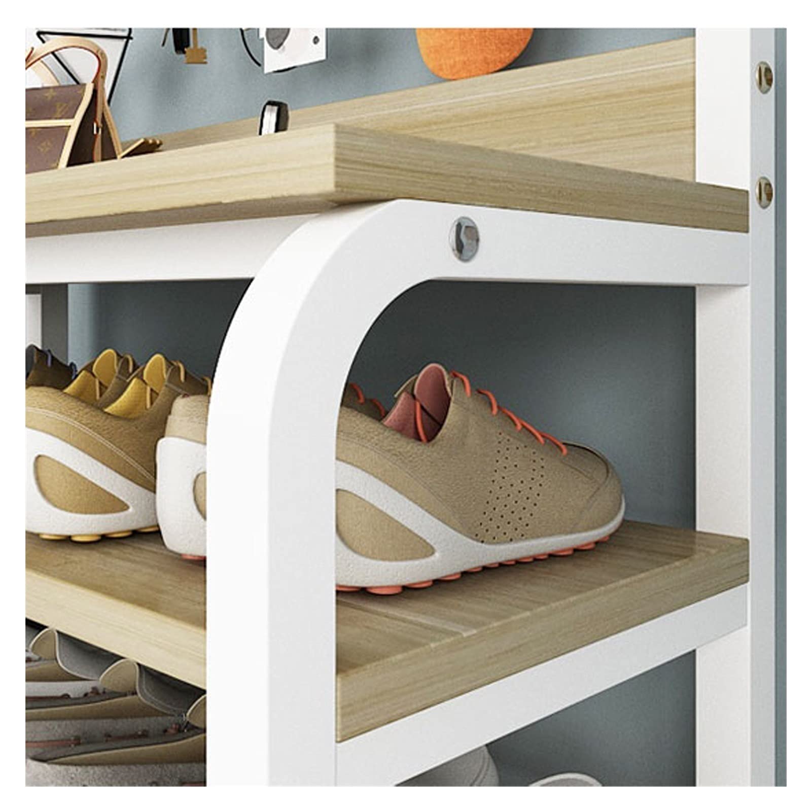 Multi-Tier Space-Saving Shoe Storage Rack