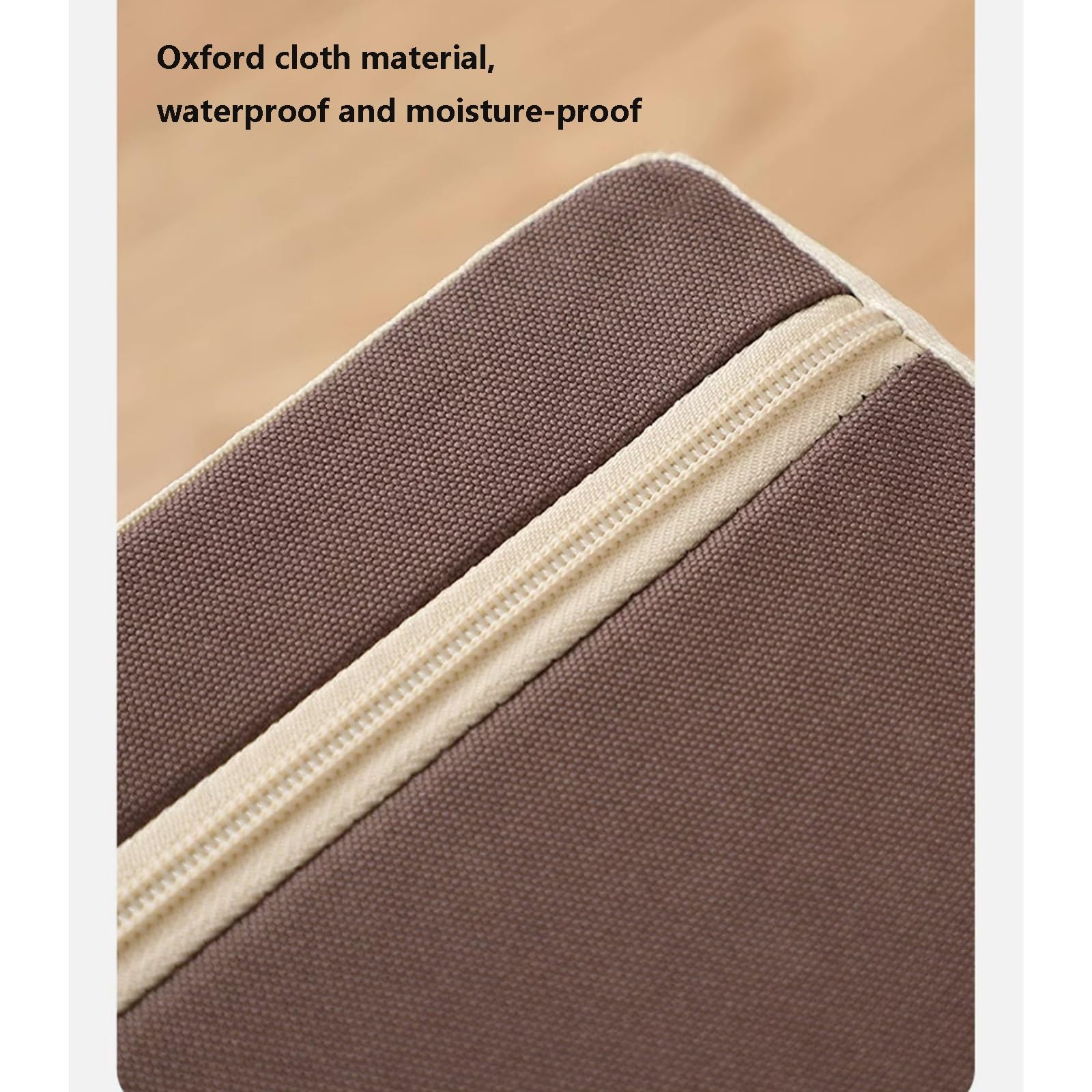 Foldable Clothing & Quilt Storage Bag with Zippers