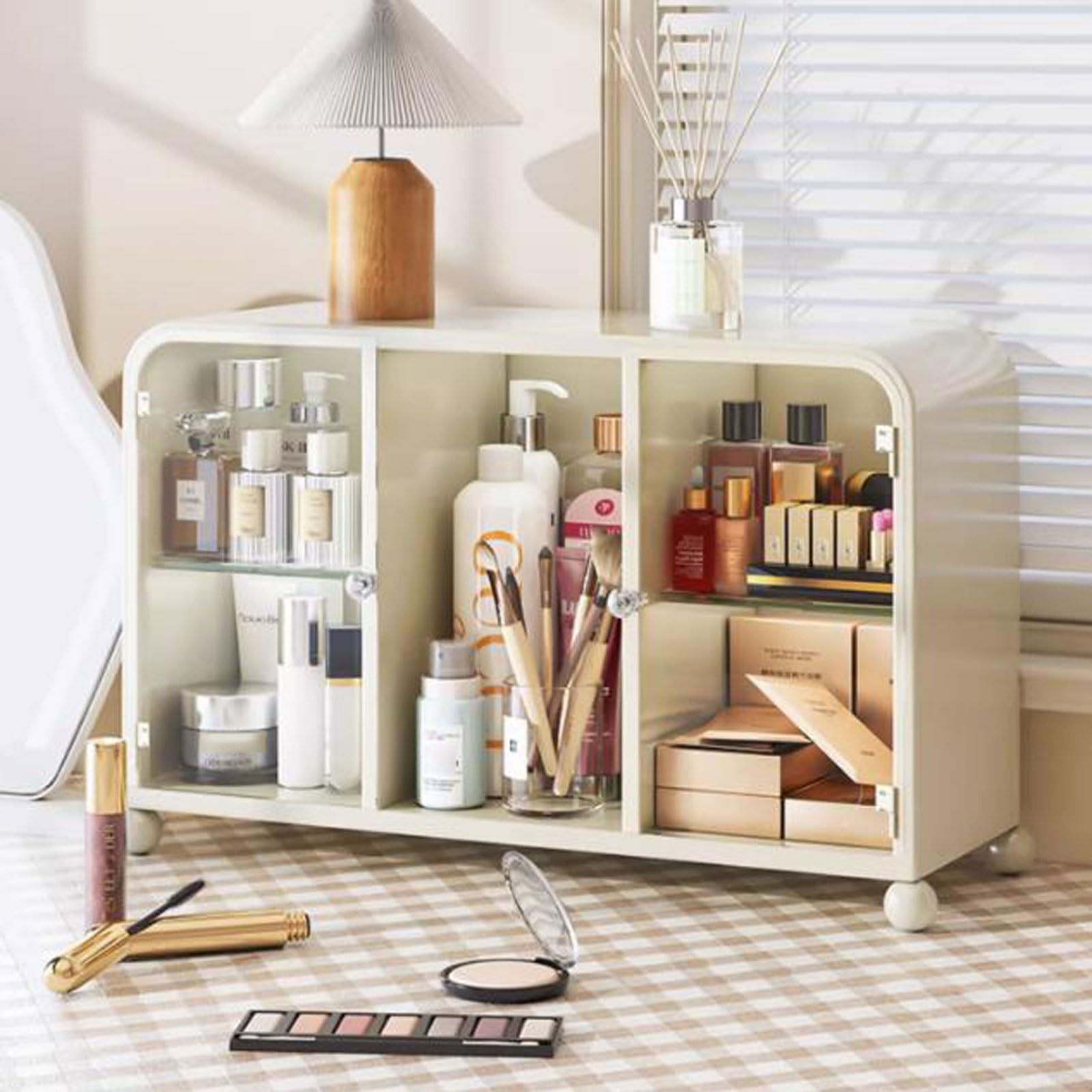Makeup & Skincare Storage Organizer with Doors