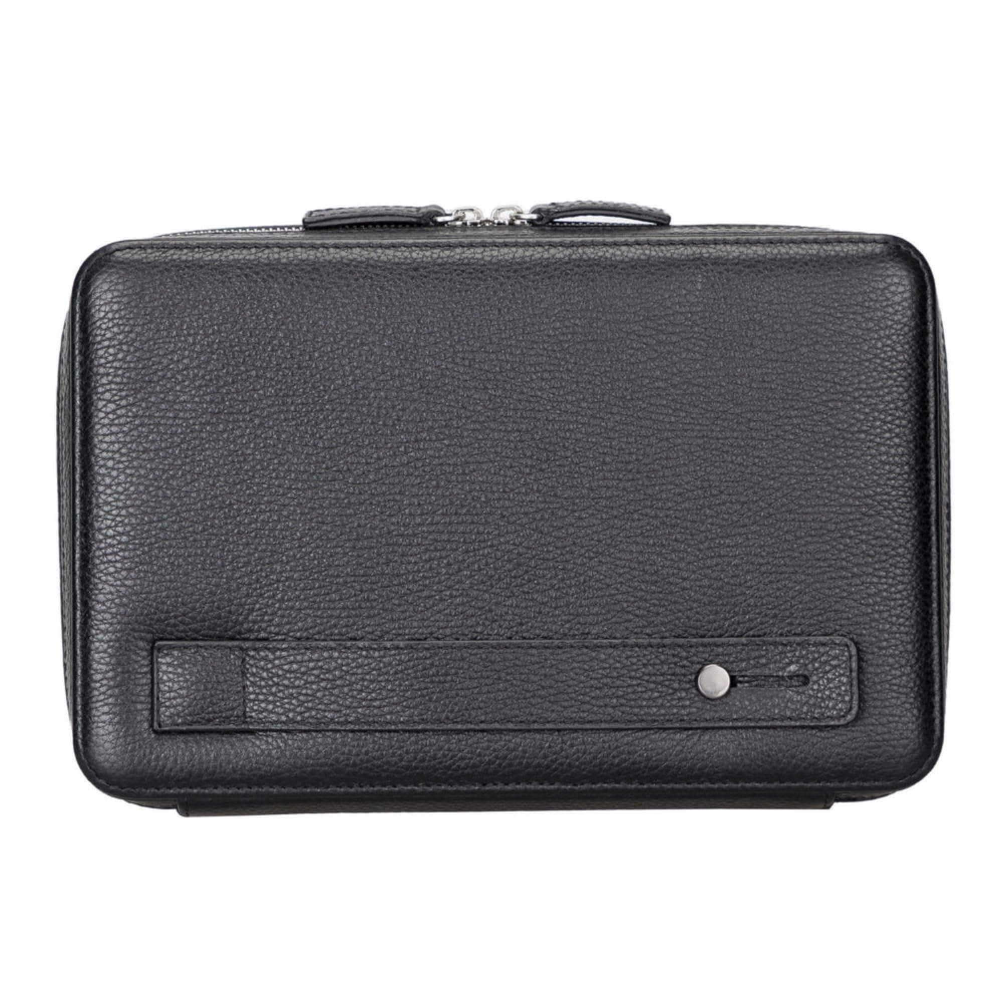 Leather Travel Cable & Tech Organizer Case