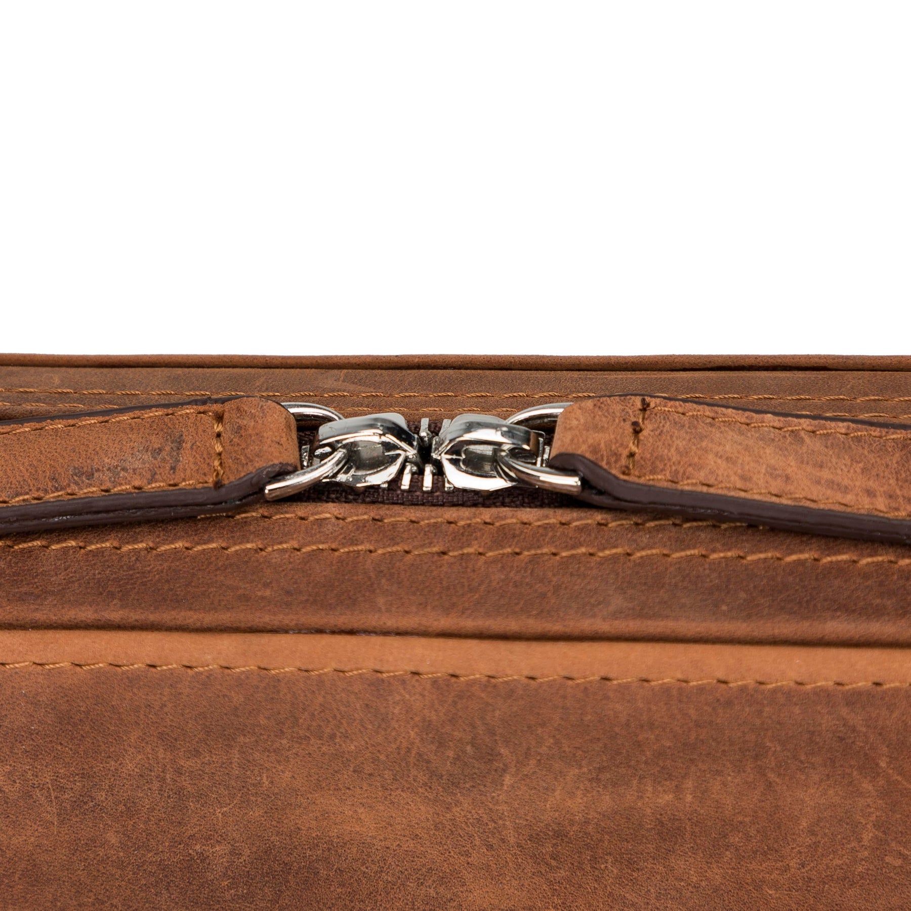Leather Cable & Tech Accessories Organizer Case